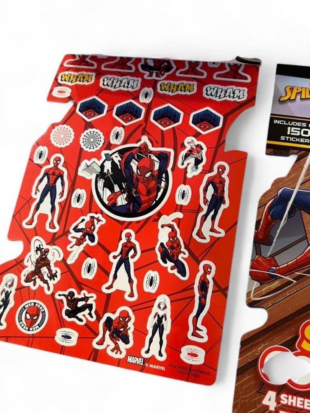 Marvel Spider-Man Sticker Collection - Red, Blue - Picture 4 of 6